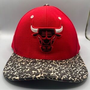 Mitchell & Ness NBA Chicago Bulls SnapBack Red Cap Hat